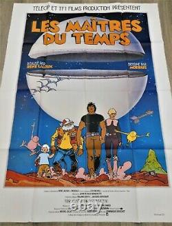 Les Maitres du Temps Affiche ORIGINALE Poster 120x160cm 4763 1982 René Laloux