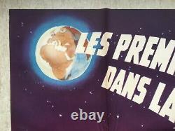Les premiers hommes dans la Lune Affiche Original Grande French Movie Poster