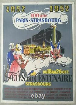 Lot de 7 affiches anciennes/original travel posters litho PLM Revard 1930-1960