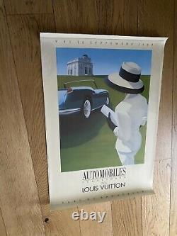 Louis Vuitton Affiche Classic Run Poster original RAZZIA hispano Bagatelle 1989