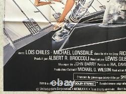 MOONRAKER (Affiche EO 1979) French Grande Original Movie Poster James Bond 007