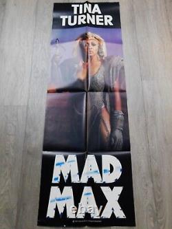 Mad Max 3 Affiche ORIGINALE Poster 60x160cm 2363 1985 Mel Gibson Tina Turner