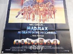 Mad Max 3 Dome Tonnerre Affiche ORIGINALE Poster 120x160cm 4763 1985 Mel Gibson