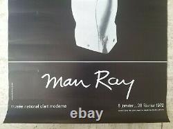 Man Ray, Musée national d'art moderne Affiche ancienne/original poster 1972