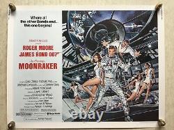 Moonraker Affiche cinéma originale (EO 1979) Roulée 22x28in (56x71cm) Poster