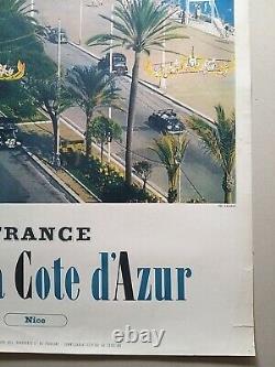 Nice Cannes Menton Riviera Cote d'Azur 6 affiches anciennes/original posters