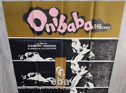 Onibaba Les Tueuses Affiche ORIGINALE 120x160cm Poster 4763 1964 Kaneto Shindo