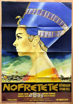 Original Affiche Poster Film Movie Nofretete Reine Du Nil 1961