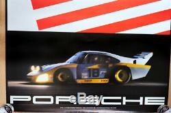 Original Porsche Affiche Publicitaire Poster 24 Heures Daytona 1982 935