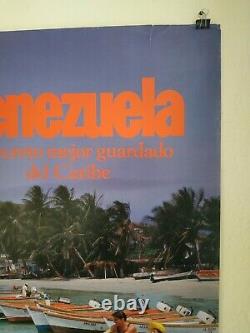 Original Travel Poster, affiche Venezuela Margarita