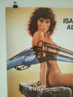 Original poster affiche libanaise LÉté meurtrier Isabelle Adjani 1983