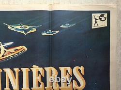 PRISONNIERES DES MARTIENS Affiche Original Grande French Movie Poster, Mysterian