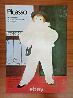 Pablo Picasso Original Exhibition Poster Affiche Grand Palais Paris 1979