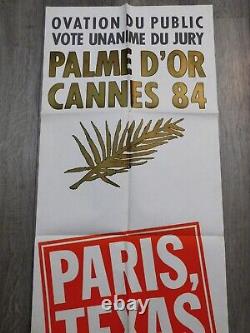Paris Texas Affiche ORIGINALE Poster 60x160cm 2363 1984 Wenders Kinski
