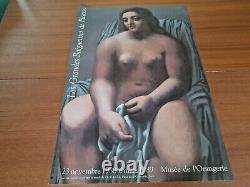 Picasso Grande Baigneuse Original Exhibition Poster Affiche Paris 1989