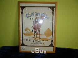 Poster affiche Original Tintin Camel Fernando Bellver. Edition 1990