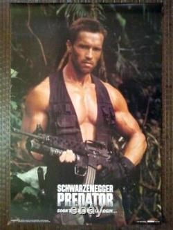 Predator Soon the will begin 1987 Century Fox Affiche Poster Original