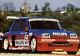 Rare Affiche Originale Championnat France Superproduction 1987 Renault 5 Turbo