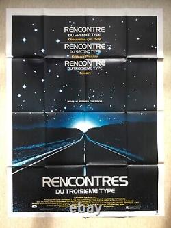 Rencontres du troisième type Affiche cinéma originale Grande French Movie Poster