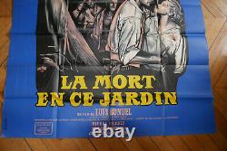 Simone Signoret La Mort En Ce Jardin 1956 Poster Affiche Original Bunuel