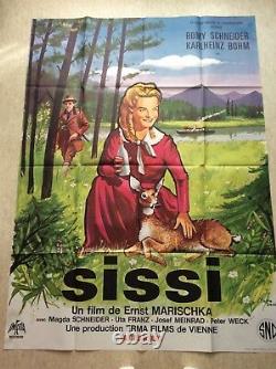 Sissi Affiche Cinéma 1955 Romy Schneider Original Movie Poster