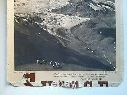 Ski Suisse Switzerland Lot de 5 affiches anciennes/original vintage posters