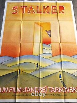 Stalker Affiche ORIGINALE Poster 120x160cm 4763 1979 Andreï Tarkovski Folon