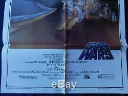 Star Wars IV Affiche US BOOTLEG ORIGINALE 68x104cm POSTER One Sheet 2741