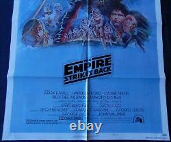 Star Wars V Empire Attaque Affiche US ORIGINALE 68x104cm Poster 2741 1981
