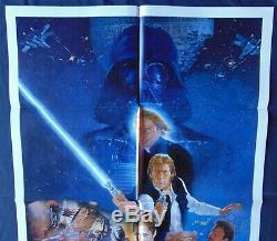 Star Wars VI Retour Jedi Affiche US ORIGINALE 68x104cm POSTER One Sheet 27 41