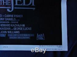 Star Wars VI Retour Jedi Affiche US ORIGINALE 68x104cm POSTER One Sheet 27 41