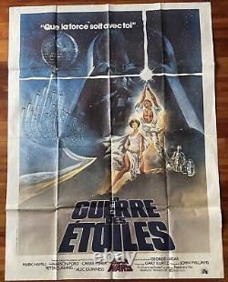 Star wars la guerre des étoiles Affiche Poster Original 77 French