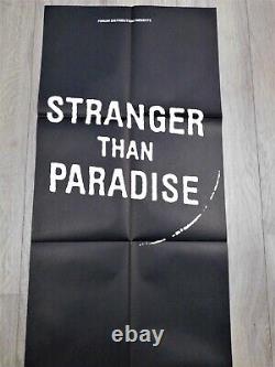 Stranger than Paradise Affiche ORIGINALE Poster 60x160cm 23x63 1984 Jim Jarmusch