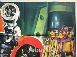 Superargo contre les robots (Affiche cinéma EO 1967) Santo Original Movie Poster