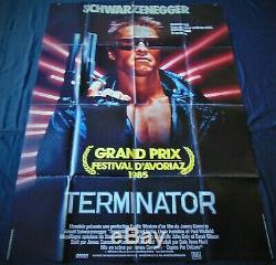 Terminator Affiche ORIGINALE 120x160cm POSTER One Sheet 47 63 Schwarzenegger