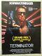 Terminator Affiche Cinéma Originale (eo 1985) French Moyenne Movie Poster