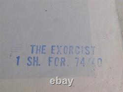 The Exorcist Affiche US ORIGINALE POSTER 68x104cm 27x41 1973 Linda Blair