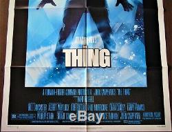 The Thing Affiche ORIGINALE US 68x104cm POSTER One Sheet 2741