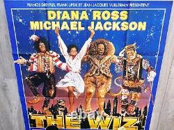 The Wiz Affiche ORIGINALE Poster 120x160cm 4763 1978 Michael Jackson Diana Ross