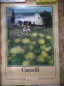 Travel Original Poster Affiche Originale Canada