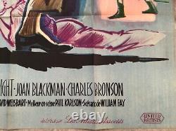 Un direct au coeur Affiche Cinéma 1962 Original Grande French Movie Poster