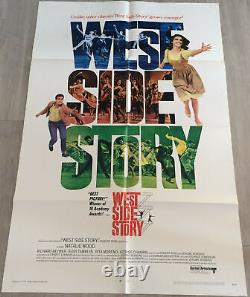 West Side Story 1961 Robert Wise Natalie Wood Affiche Originale Poster Us