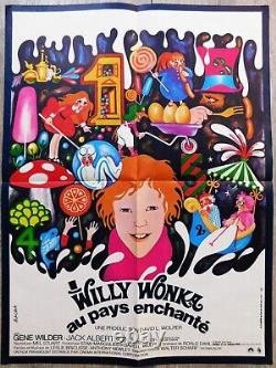 Willy Wonka Charlie Affiche ORIGINALE Poster 40x60cm 1523 1971 Gene Wilder