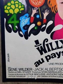 Willy Wonka Charlie Affiche ORIGINALE Poster 40x60cm 1523 1971 Gene Wilder