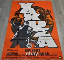 Yakuza Affiche ORIGINALE Poster 120x160cm 4763 1974 S Pollack Robert Mitchum