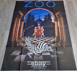 Zoo Affiche ORIGINALE Poster 120x160cm 4763 1985 Peter Greenaway Andréa Ferréol